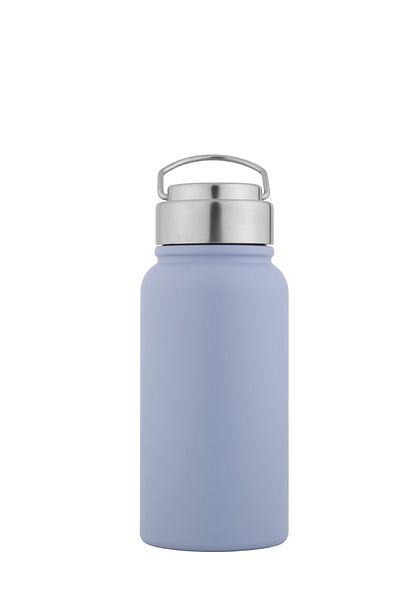 ALSAIF Coffee And Tea Vaccum Flask Steel In Blue / Leak-proof And Keeps Drinks Hot 0.6 Liter