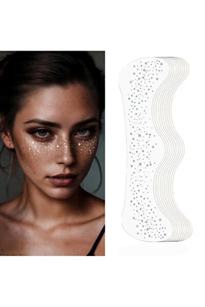 Beauty Box 2 Adet Universe Yüz Yaması Silver Yüz Parıltısı Makyaj Yamaları