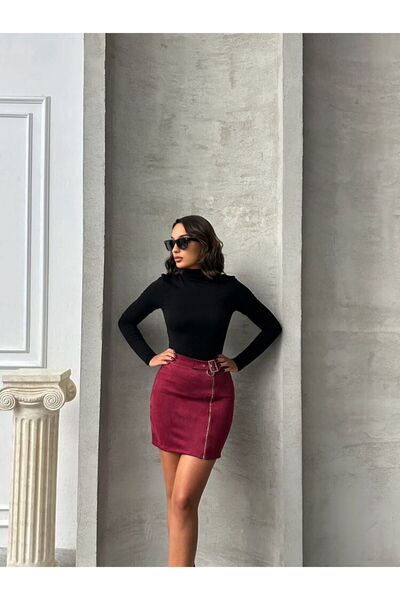 Lady Pixie Μίνι φούστα με φερμουάρ