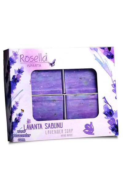 hüseyin ceran Lavender Soap 4*80 Gr