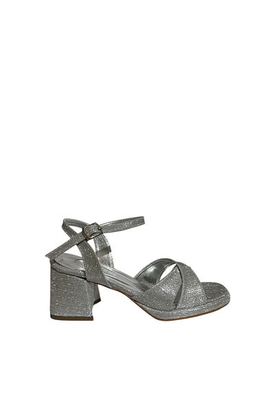 CYLN Mg Shoes 7105 Women's Single Strap Heeled Satin Shoes (Summer 25)