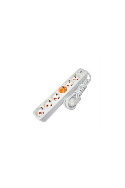 EGATOPTAN Asel 6-Piece Group Socket with Switch 5m