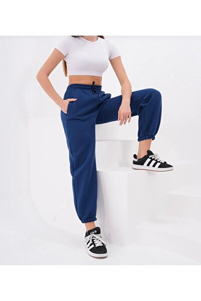 UYN SPORT Ελαστικό πόδι με ψηλόμεσο παντελόνι Jogger