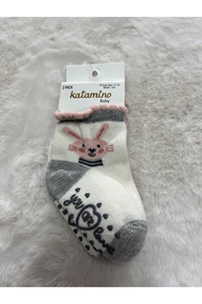 Katamino Kimso Double Baby Girl Socks with Abs