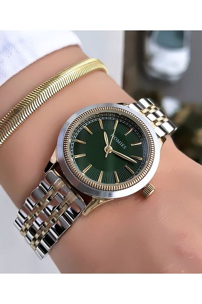 Homies Original Invoice Waterproof Women's Wrist Watch with Bracelet Gift