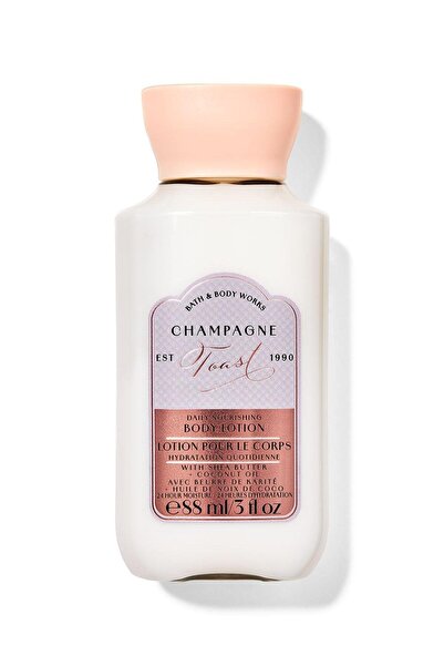 Bath & Body Works Champagne Toast Seyahat Boy Vücut Losyonu 88 mL