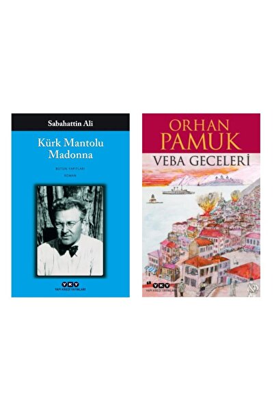 Yapı Kredi Yayınları Kürk Mantolu Madonna - Sabahattin Ali - Veba Geceleri - ...