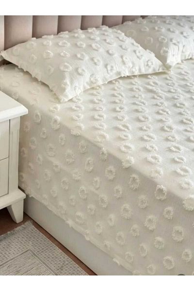 bursa çeyiz Double Pique Set with Pompom