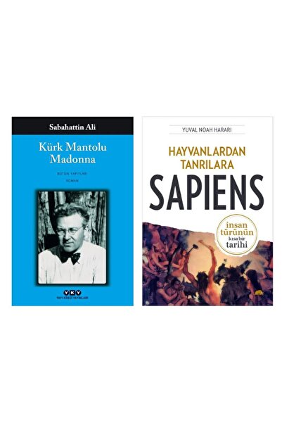 Yapı Kredi Yayınları Kürk Mantolu Madonna - Sabahattin Ali - Hayvanlardan Tan...