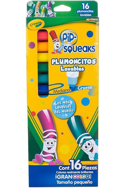 Crayola Pip-Squeaks Washable Markers 16ct 58-8703