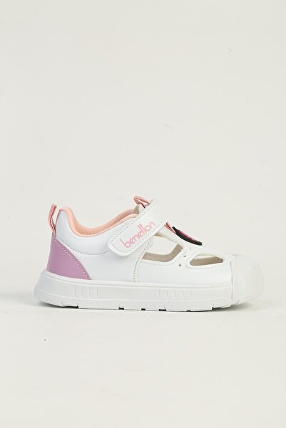 Benetton Pantofi sport pentru copii White Powder BN-1402
