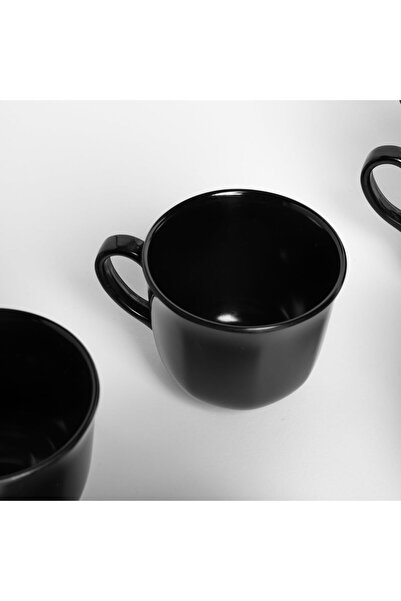 mastergold 6pcs Tea Cup and Saucer Set 160ml Healthy Melamine Unbreakable Dishwasher Safe