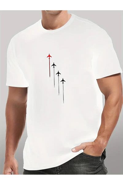DAXİS Sportwear Company Ανδρικό μπλουζάκι με θέμα το GYM με λαιμόκοψη με λαιμόκοψη