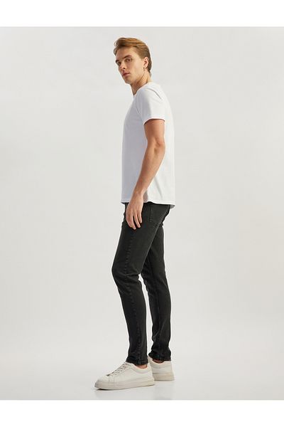 Koton Τζιν παντελόνι με κανονική μέση βαμβακερή Skinny Fit - Michael Jean