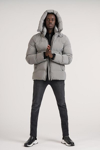Giotelli Slimfit Hooded Puffer Jacket with Neck Support