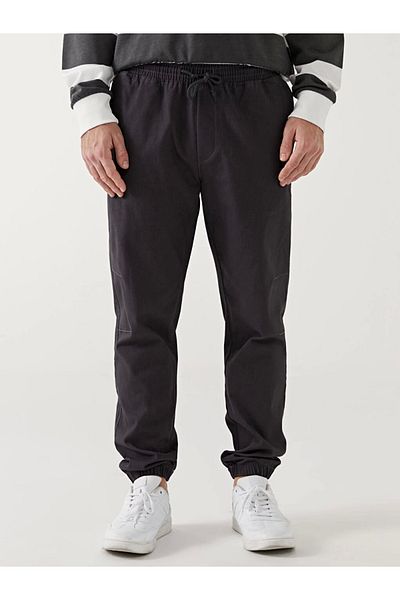 LC Waikiki Xside Anthracite Standard Fit Gabardine Men's Trousers
