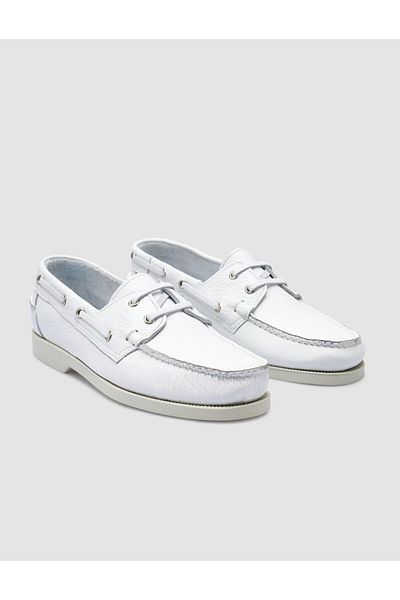 Cabani Pantofi casual de damă, alb, 100% piele naturală