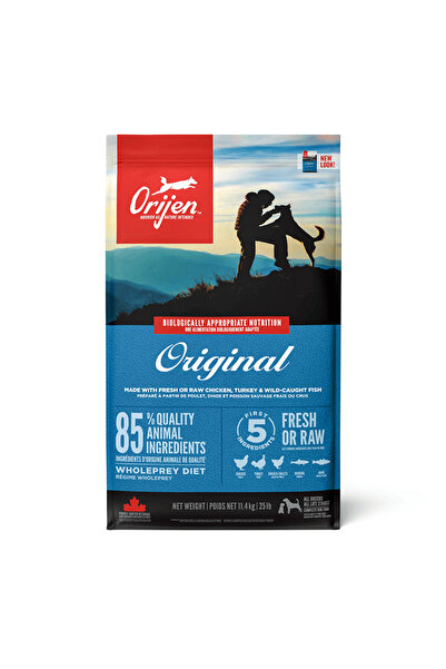 Orijen Orjinal Tahılsız Yetişkin Köpek Maması 11.4 Kg