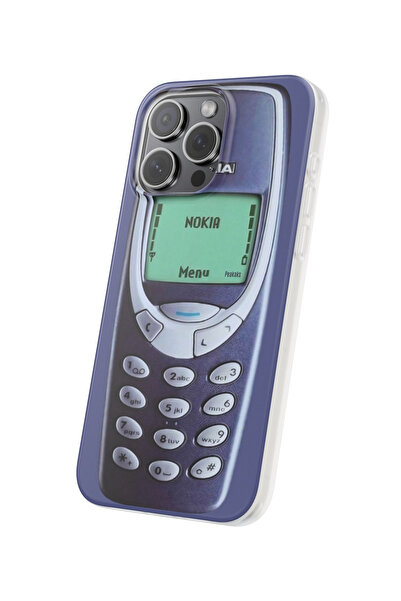 peakaks İphone 14 Pro Uyumlu Nokia 3310 Tasarımlı Premium Kılıf