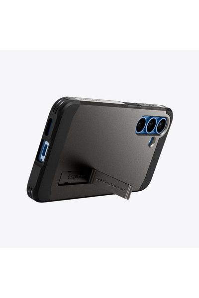 Spigen جراب Spigen Tough Armor MagFit لهاتف Samsung Galaxy S25 PLUS [متوافق مع MagSafe] - Gunmetal