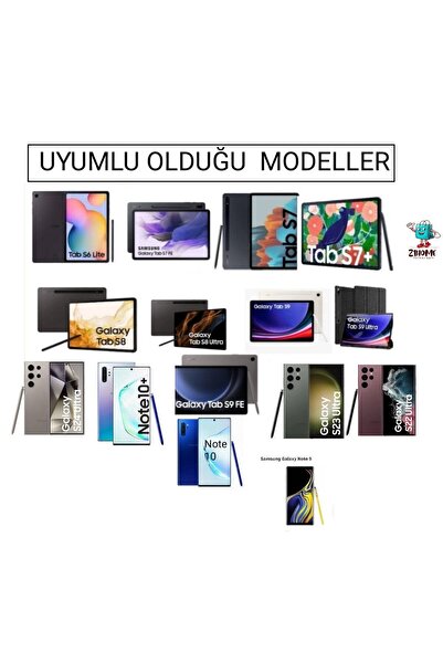 Z1 Home Samsung S Pen Kalem Ucu S6/s6 Lite/s7/s7 Fe/s8/s9/s9 Fe/s9/s10 Plus/s10 Ultra(5 ADET)