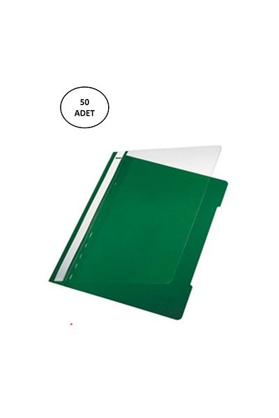 Ticon Green 50-Piece Plastic Ring Binder