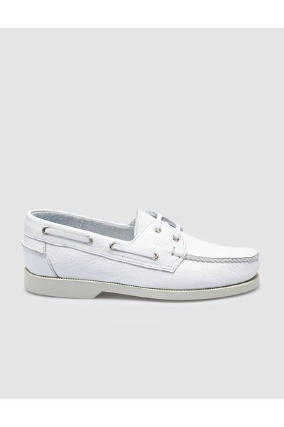 Cabani Pantofi casual de damă, alb, 100% piele naturală