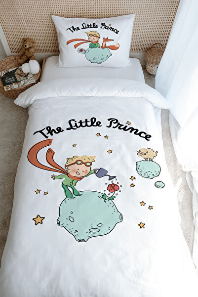 Tuğba Kuğu Single Pure Baby Duvet Cover Set - Little Prince (160X220)