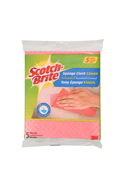 Scotch Brite مناديل إسفنجية من سكوتش برايت، 5 قطع