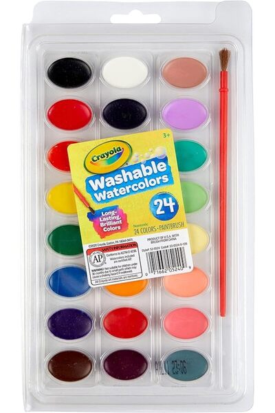 Crayola Washable Watercolors 24ct CY53-0524