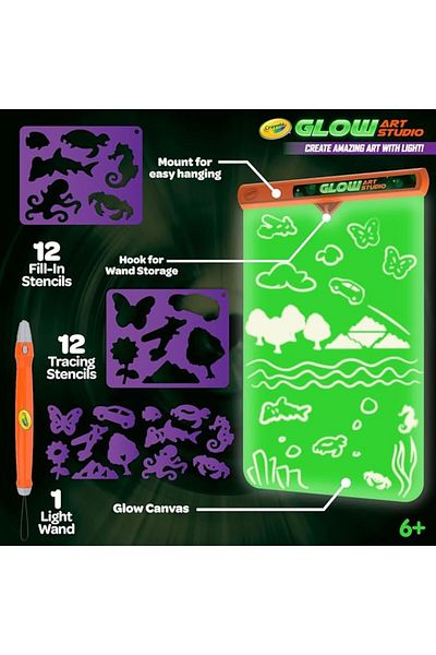 Crayola Glow Art Studio CY74-7496