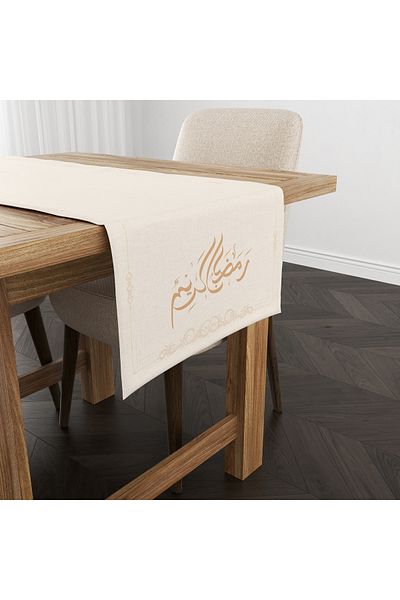Filamente Ramadan Runner / Ramadan Pattern / Stain Resistant - Washable Micropecks Fabric 140X41