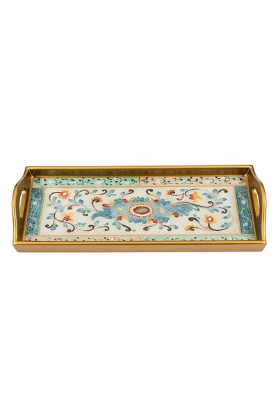 Paşabahçe Antique Patterned Tray 51X 20X 5 cm