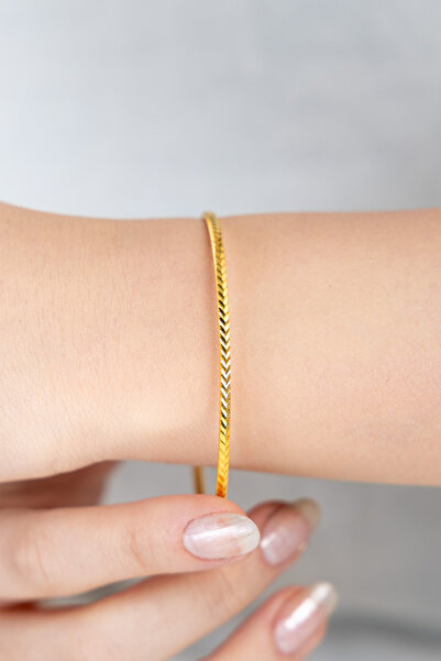 Black Sea Port 925 Ayar Gümüş Üzeri 22 Ayar Altın Kaplama Nokta Desenli Ajda ...