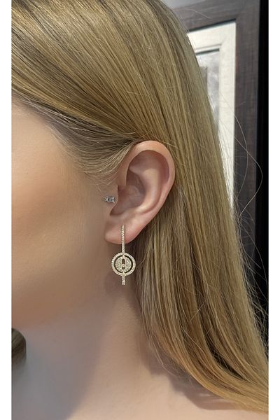 Asteria Jewelry New Season High-Tech Mess Earrings