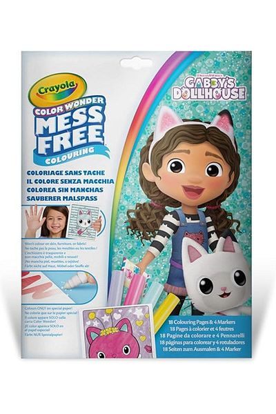 Crayola Color Wonder Set Gabby's Dollhouse CY75-2861