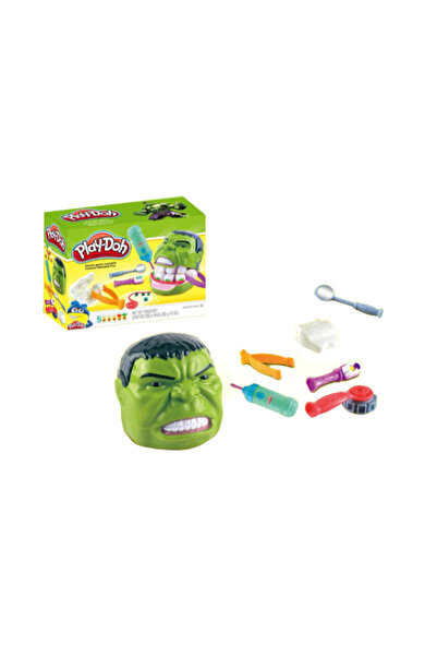 None مجموعة ألعاب طبيب الأسنان كلاي بانر هالك من مركز العائلة - 23-2035671