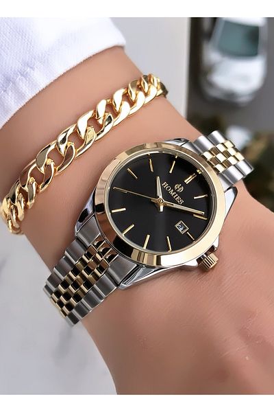 Homies Original Invoice Waterproof Women's Wrist Watch with Bracelet Gift