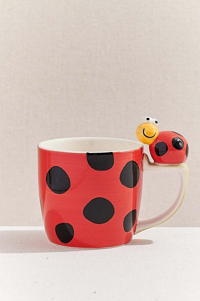 Paşabahçe Ladybug Ceramic Mug