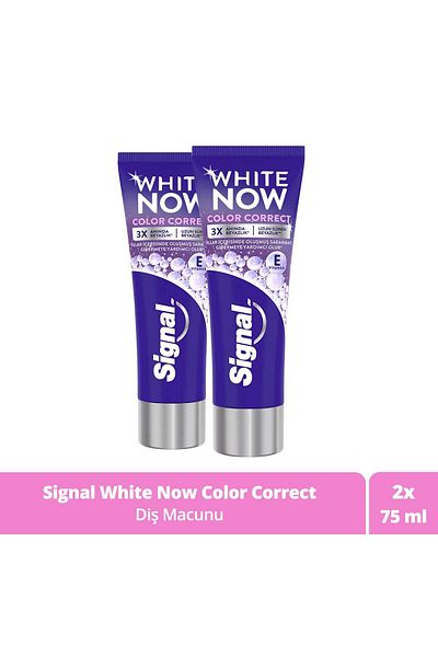 Signal White Now Color Correct Long Lasting Whiteness Toothpaste 75 ml