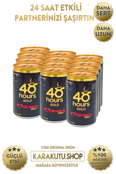 GOLD Q7 48 Hours Gold Enerji İçeceği 12'li