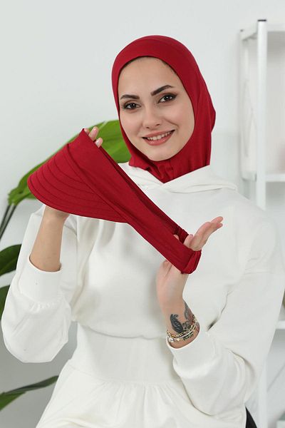 Aisha's Design Detachable Visor Bonnet,Turban,B-82