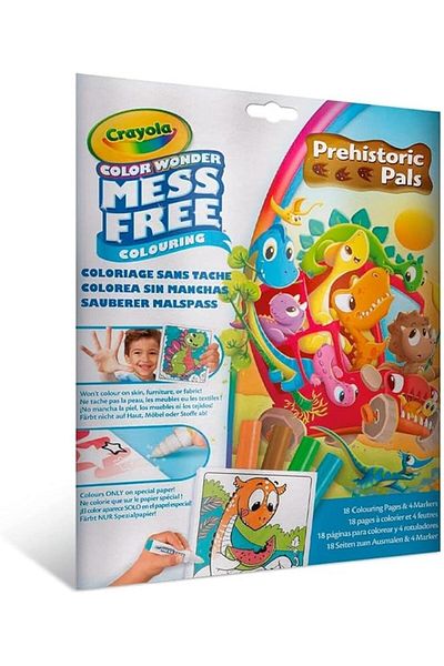 Crayola Color Wonder Coloring Set Prehistoric Pals