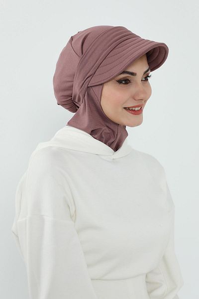 Aisha's Design Detachable Visor Bonnet,Turban,B-82