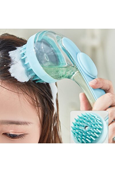 newnet Vücut Peelingi Silikon Banyo Masajı Duş Jeli Veya Şampuan Hazneli Yumu...
