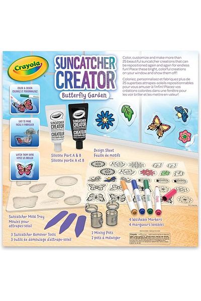 Crayola Suncatcher Creator Butterfly Garden