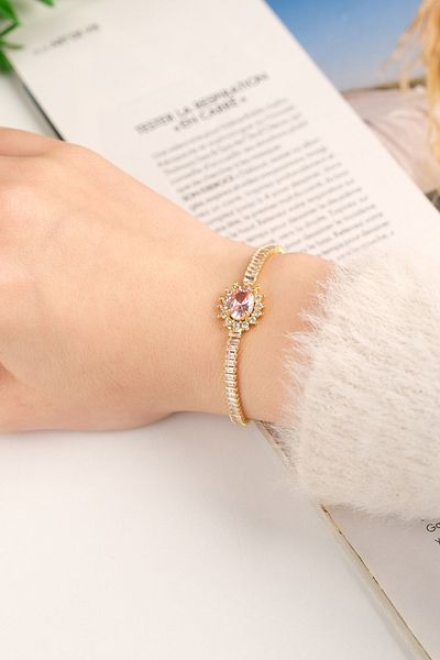Jack Ferrero Women's Zircon Stone Vip Bracelet Color Does Not Throw