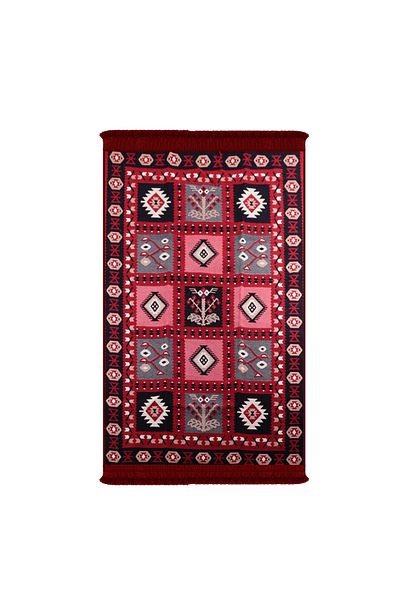 Bigghome Doppelseitiger Teppich, maschinenwaschbar, modernes Muster, 80*150 cm, Sa1619b