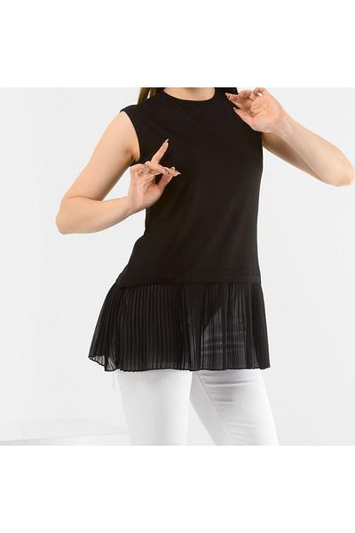 Modahiro Lenjerie plisată fără mâneci - MDH0037