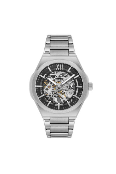 Lee Cooper ساعة لي كوبر للرجال أوتوماتيكية بمينا أسود - LC08051.350